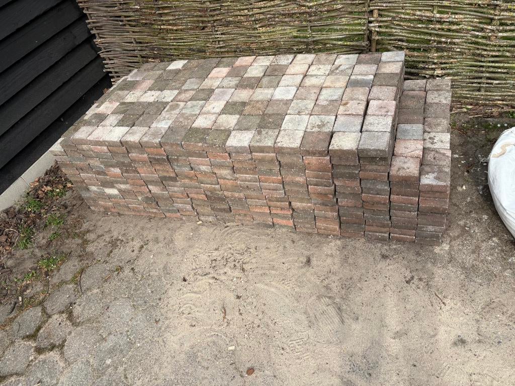 Gratis vierkante stenen/steentjes, Ophalen, Gebruikt, Overige typen