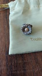 Trollbeads Madeliefjes bedel TAGBE-00081, Ophalen of Verzenden, Zo goed als nieuw, Trollbeads, 1 bedel