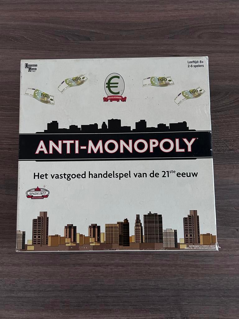 Anti-Monopoly Bordspel - Het vastgoed handelsspel, Hobby en Vrije tijd, Gezelschapsspellen | Bordspellen, Vijf spelers of meer
