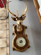 Barometer jaren 60 hertenkop, Ophalen of Verzenden, Zo goed als nieuw, Barometer