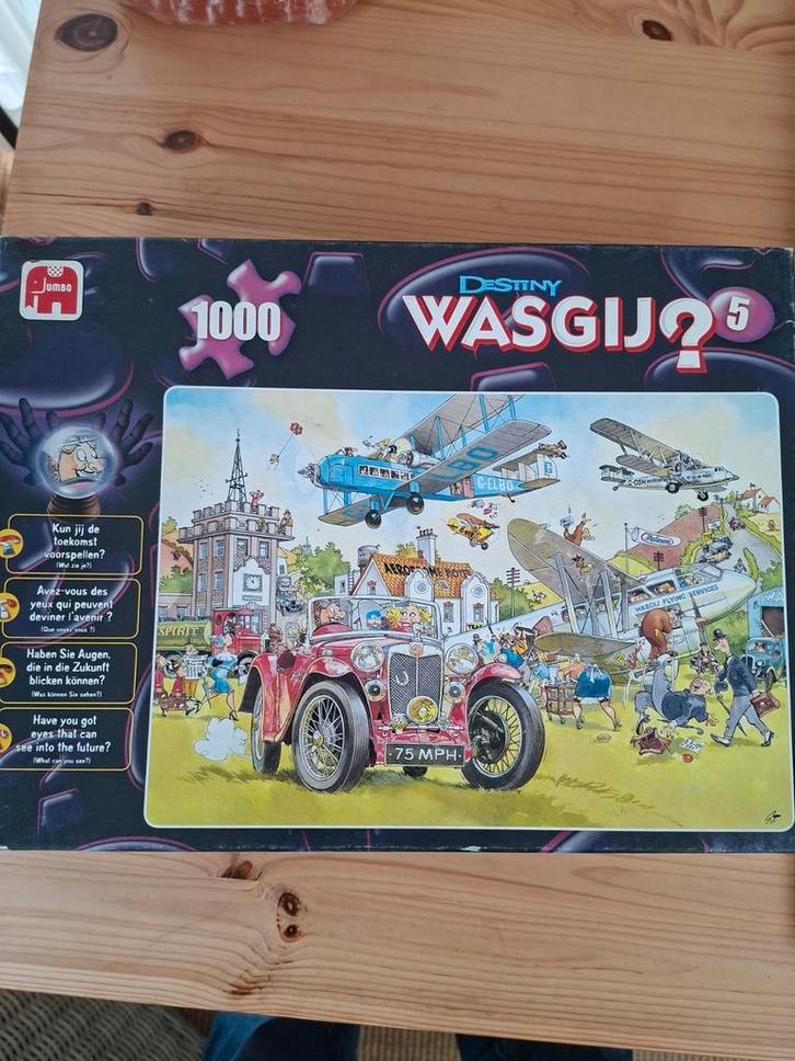 Wasgij Destiny 5: 1000 stukjes puzzel, Hobby en Vrije tijd, Denksport en Puzzels, Zo goed als nieuw, Legpuzzel, 500 t/m 1500 stukjes