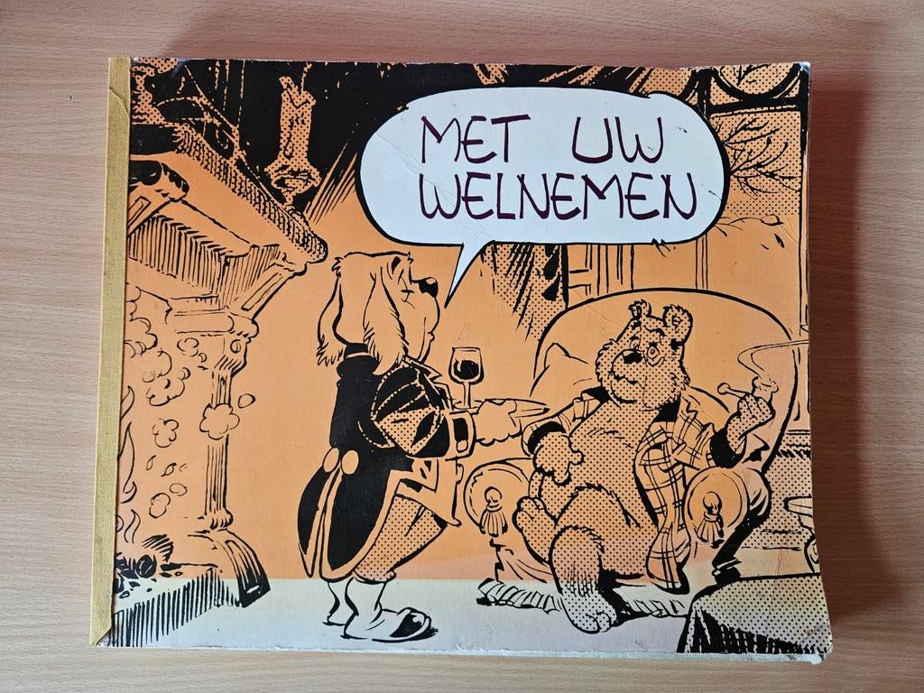 Stripboek van Olivier B. Bommel - Met Uw Welnemen, Boeken, Stripboeken, Gelezen, Marten Toonder, Eén stripboek, Ophalen of Verzenden