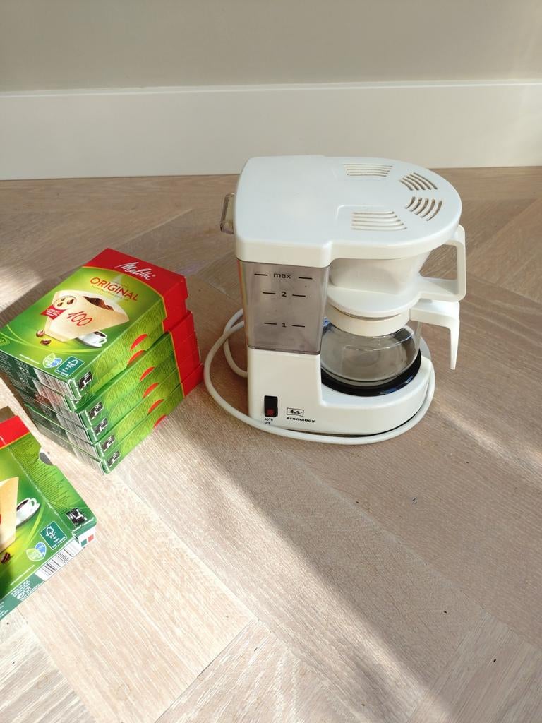Melitta Aromaboy Koffieapparaat filter 2 kopjes, Ophalen of Verzenden, Zo goed als nieuw, Koffiemachine