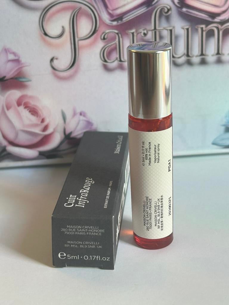 Maison Crivelli - Cuir InfraRouge 5ml extrait de parfum, Ophalen of Verzenden, Nieuw