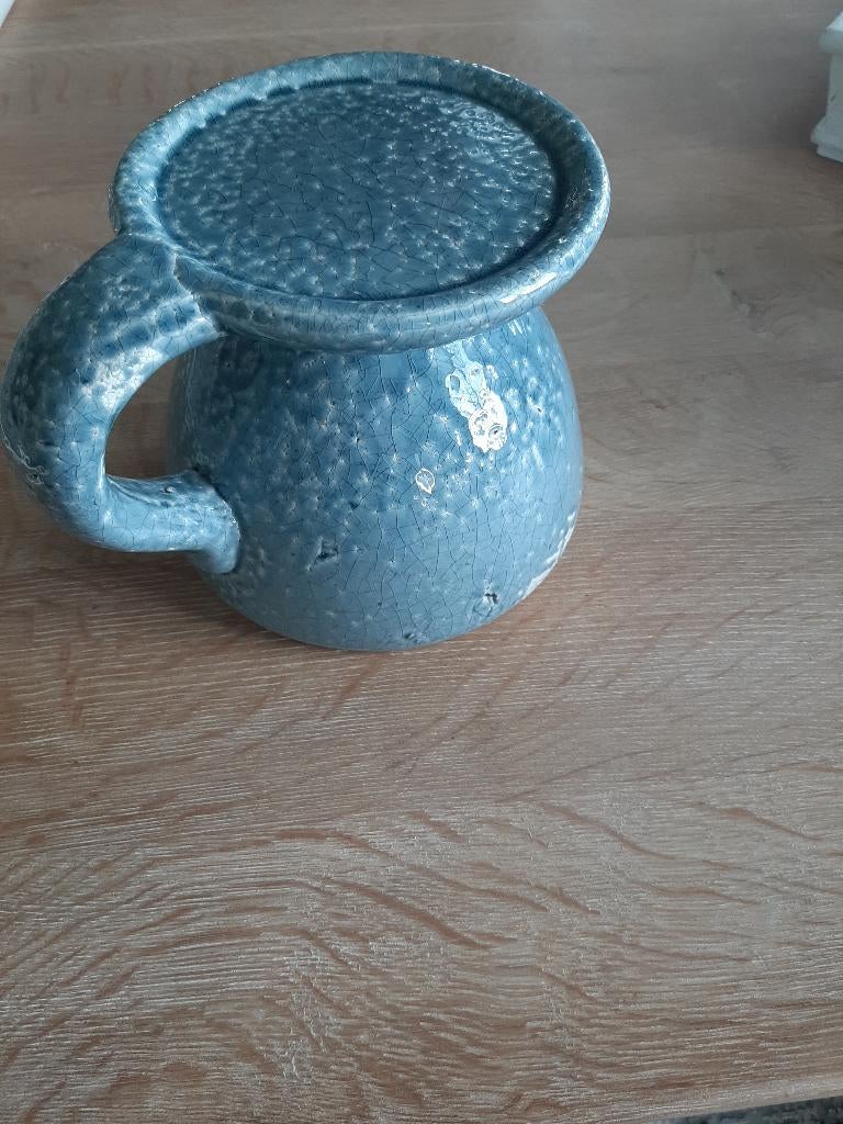 Brynxz candleholder ice bleu, Huis en Inrichting, Woonaccessoires | Vazen, Ophalen, Blauw, Aardewerk of Porselein, Zo goed als nieuw