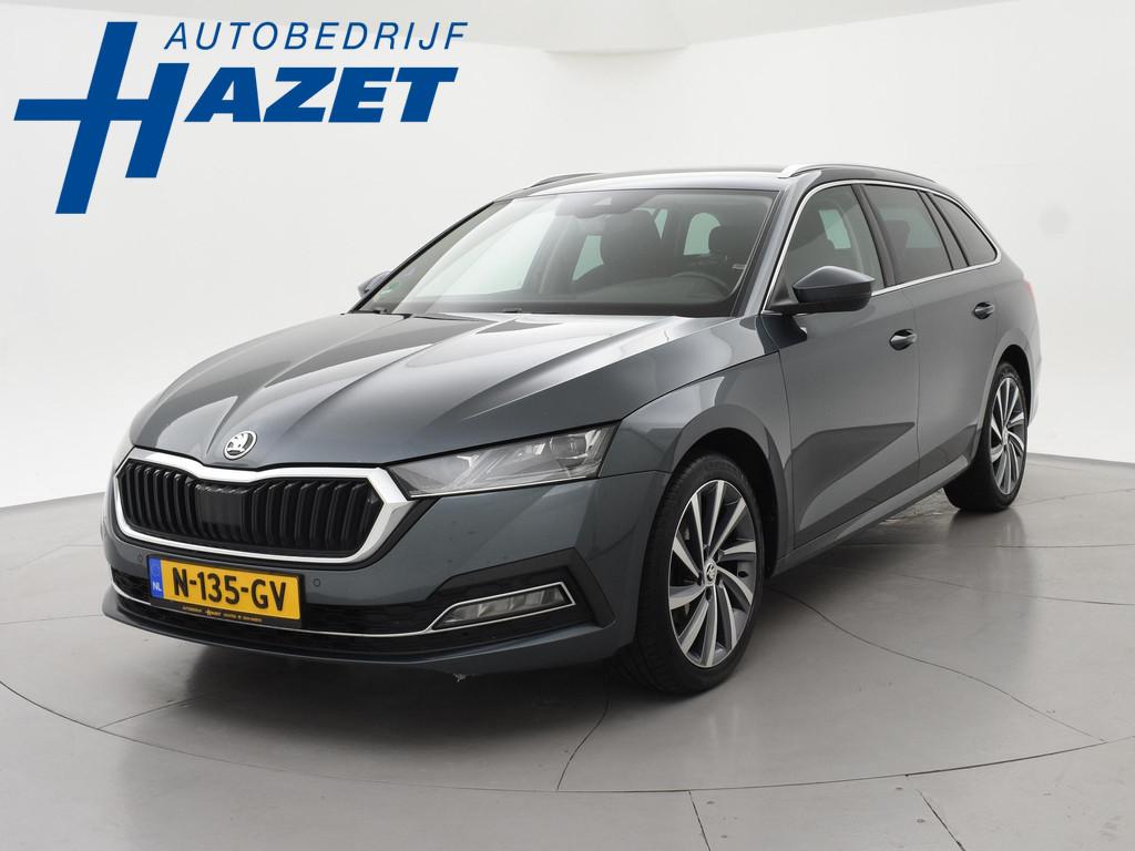 Skoda Octavia Combi 1.5 e-TSI AUT. + 18 INCH | ADAPTIVE CRUI, Auto's, Stof, Euro 6, 4 cilinders, 150 pk