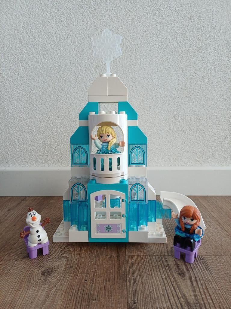 Duplo kasteel frozen Anna Elsa, Ophalen, Zo goed als nieuw, Meisje