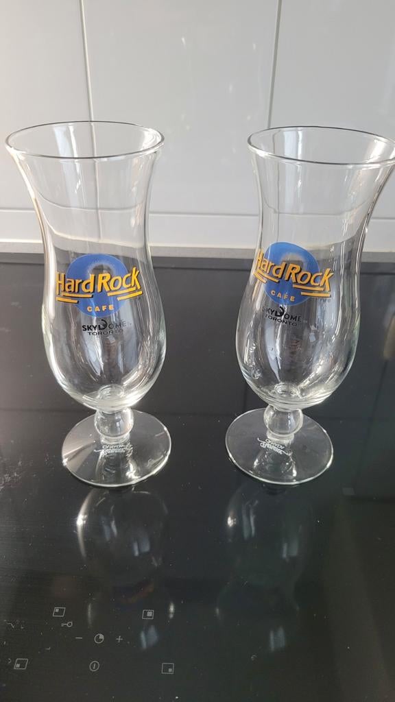 Hardrock cafe longdrink glazen, Skydome Toronto, Ophalen of Verzenden, Overige typen
