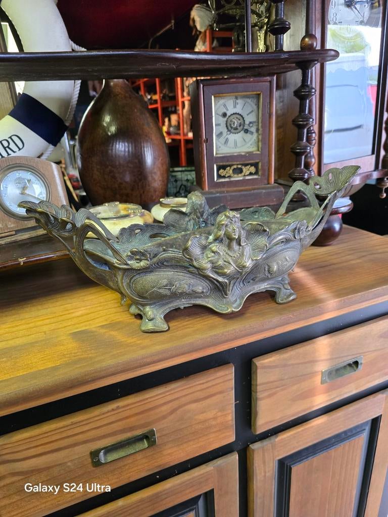 Antieke Franse Art Nouveau jardinière, Antiek en Kunst, Ophalen