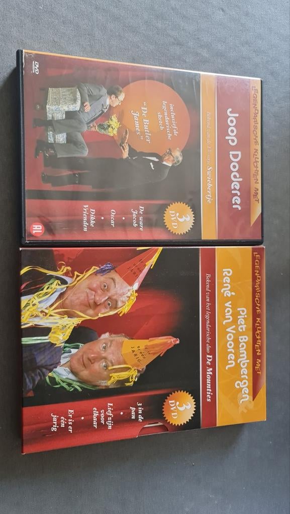 Legendarische kluchten met dvds, Cd's en Dvd's, Alle leeftijden, Ophalen of Verzenden, Zo goed als nieuw, Tv-programma of Sketches