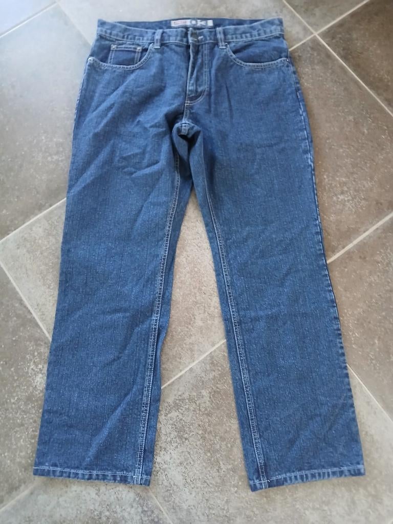 Vintage nieuwe jeans voor heren in maat 36-30, een Jinglers., Ophalen, Zo goed als nieuw, Blauw, W36 - W38 (confectie 52/54)