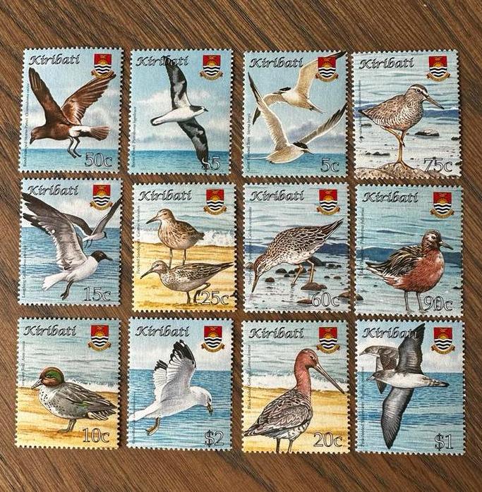 Kiribati 2008 vogels postfris, Ophalen of Verzenden, Postfris