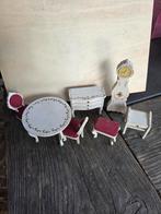 vintage lundby barok houten meubeltjes, Ophalen of Verzenden, Gebruikt, Decoratie