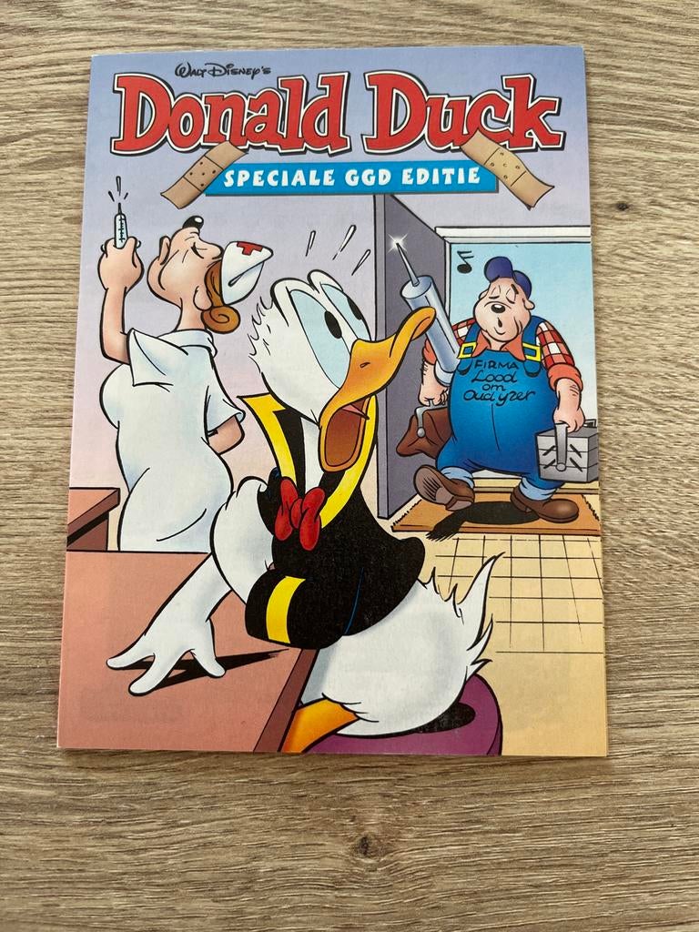 Donald Duck Speciale GGD Editie - Vaccinatiecampagne, Eén stripboek, Ophalen of Verzenden, Zo goed als nieuw