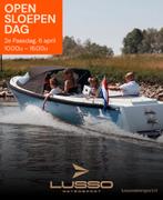 2e Paasdag OPEN SLOEPEN DAG bij Lusso Watersport !, Ophalen, 10 tot 30 pk, Zo goed als nieuw, 3 tot 6 meter