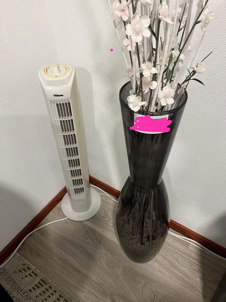 Tristar torenventilator – werkt goed – compact model, Huis en Inrichting, Woonaccessoires | Zuilen en Pilaren, Zo goed als nieuw