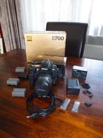 Nikon D-700 digitale camera, lenzen, accessoires, Gebruikt, Spiegelreflex, Ophalen of Verzenden, Nikon