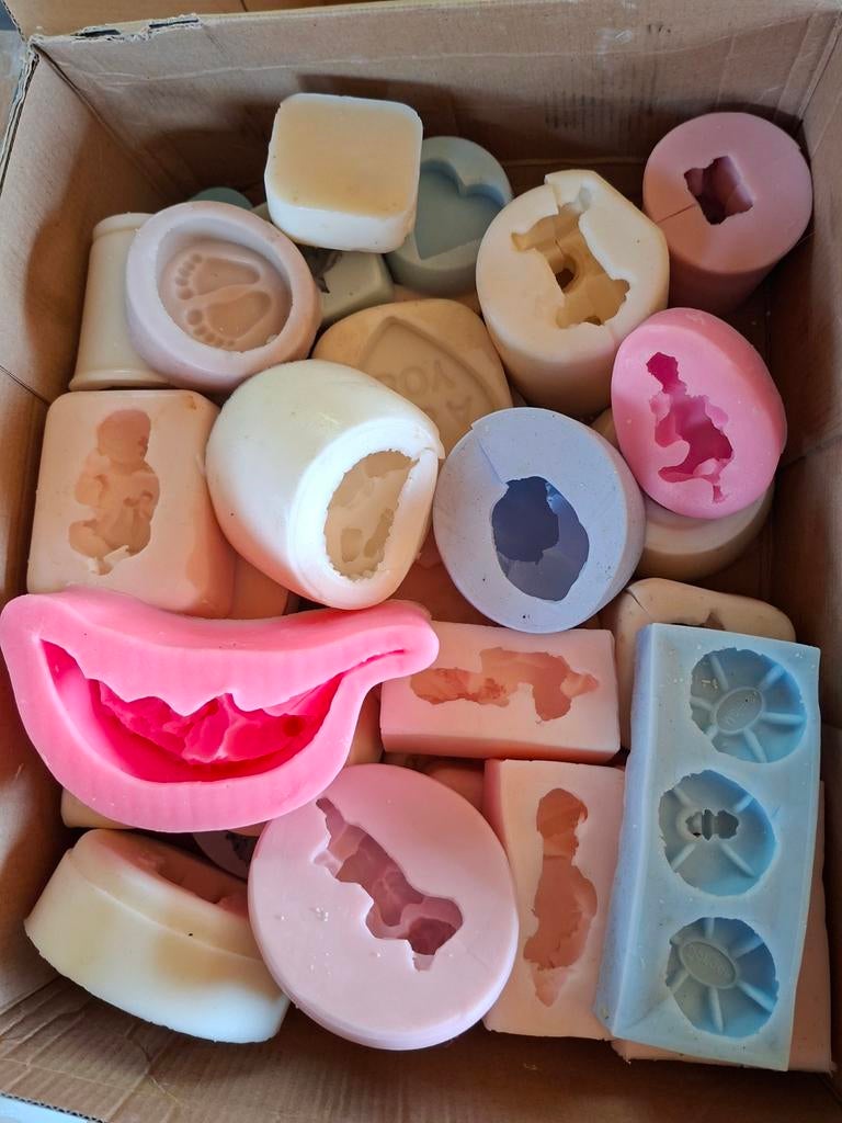 Siliconen mallen, baby, Ophalen of Verzenden