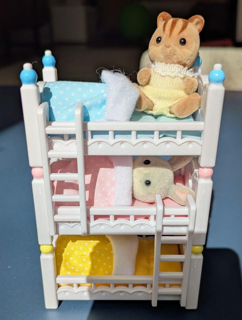 Sylvanian Family Stapelbed, Ophalen of Verzenden, Zo goed als nieuw, Toebehoren