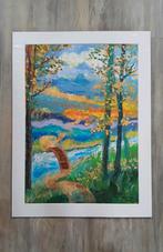 Schilderij # Happy forest, van Johan Arp, Ophalen of Verzenden