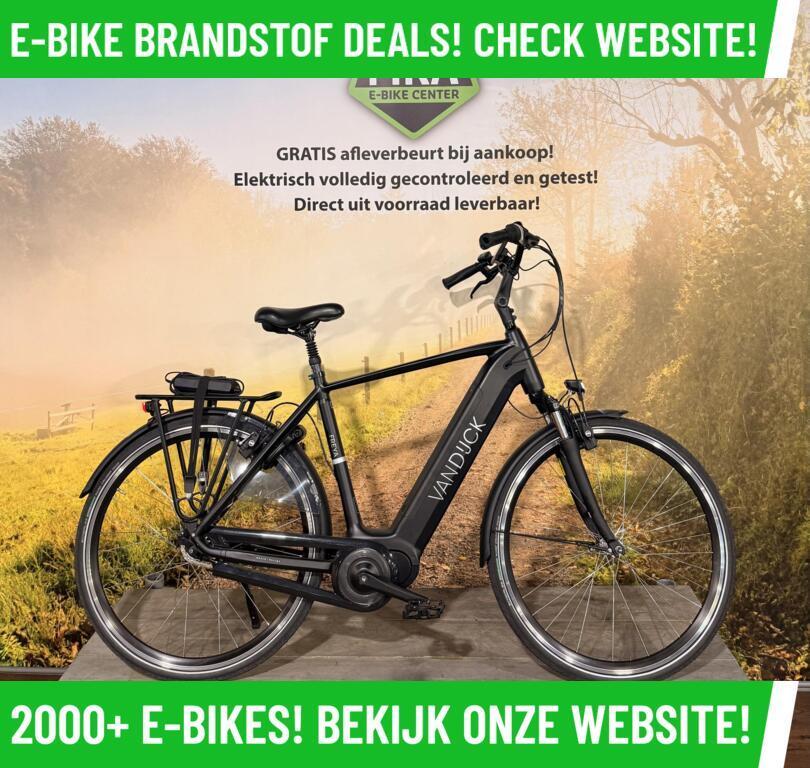 Van Dijck Freya Elektrische fiets met Kreutzer midden motor, Overige merken, Ophalen of Verzenden, 50 km per accu of meer, 55 tot 59 cm