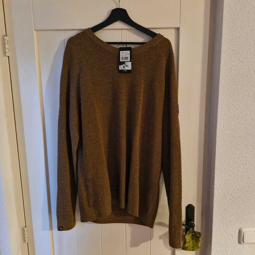 Nieuwe Vanguard trui XL - valt ruimer, Bruin, Ophalen of Verzenden, Vanguard, Maat 56/58 (XL)