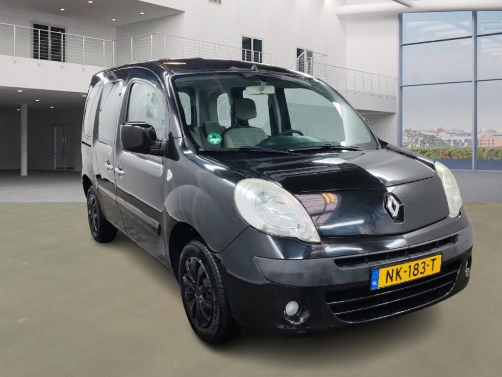 Renault Kangoo Family 1.6-16V Expression/ SCHUIFDEUREN/ CRUI, Auto's, Renault, Gebruikt, 4 cilinders, Zwart, Bedrijf