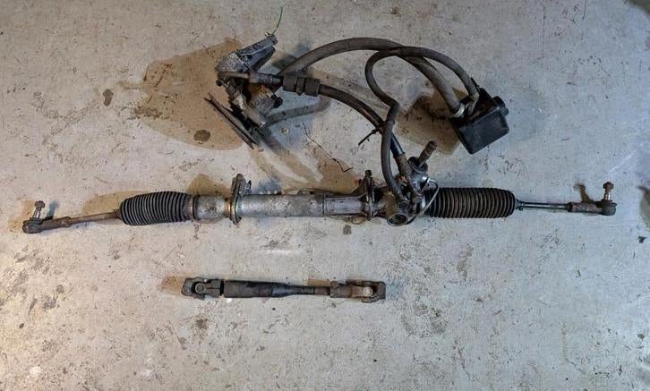 Volvo 240 stuurhuis bekrachtigd, Ophalen