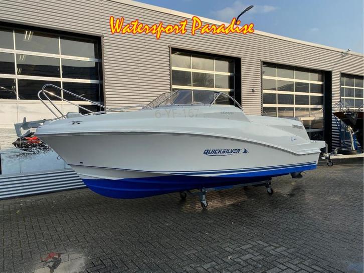 QUICKSILVER 640 Cruiser (bj 2010), Watersport en Boten, Speedboten, Gebruikt, 6 meter of meer, Overige brandstoffen