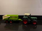 Siku Fendt Vario Favorit 926 met een Claas kieper., Hobby en Vrije tijd, Modelauto's | 1:32, Ophalen of Verzenden, Zo goed als nieuw