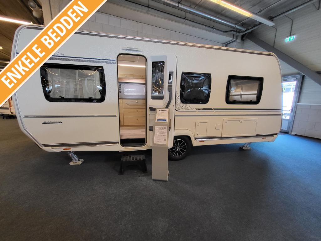 Fendt Bianco 515 SG; uit voorraad, enkele bedden, Caravans en Kamperen, Rondzit, Bedrijf, Fendt, Tot en met 4