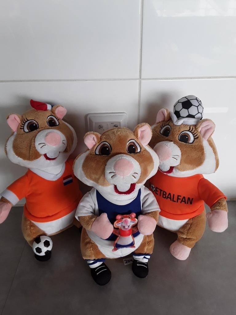 3 AH Voetbal, Hamsters, Ophalen of Verzenden, Overige typen
