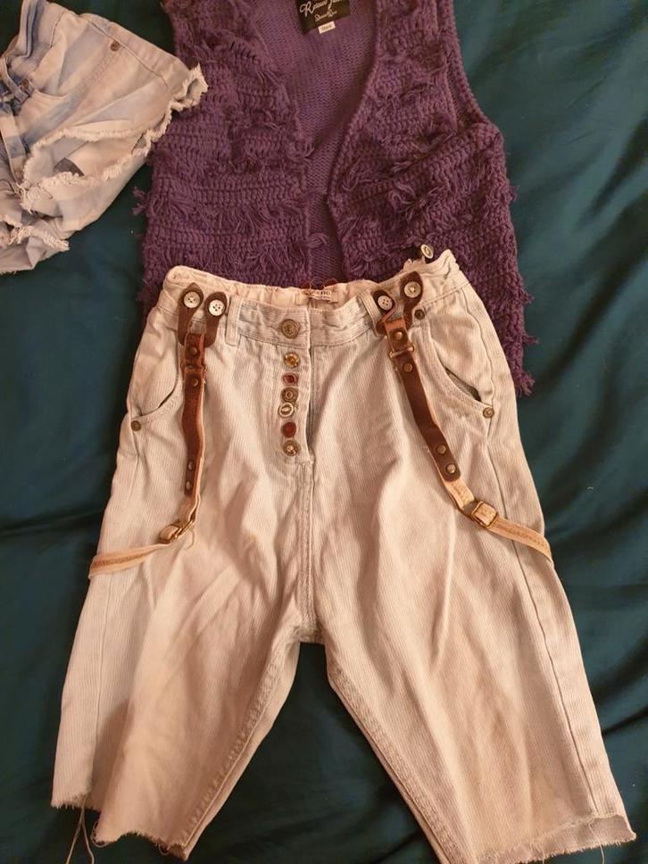 Scotch R'Belle baggy kortebroek Coolcat short retour 128, Kinderen en Baby's, Kinderkleding | Maat 128, Gebruikt, Meisje, Broek