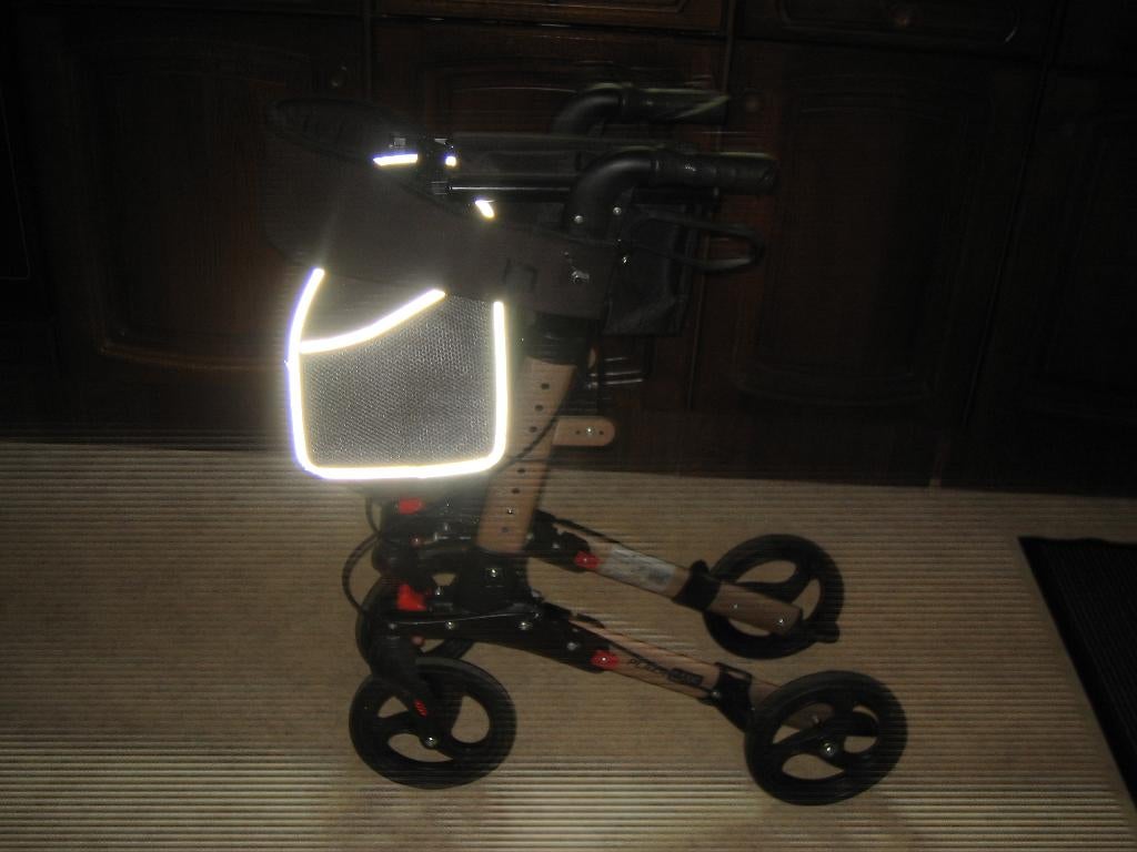 rollator dubbel inklapbaar izgst, Diversen, Ophalen, Opvouwbaar, Gebruikt