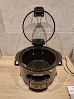 Crockpot Slowcooker 4.7L, Ophalen, Timer, Gebruikt