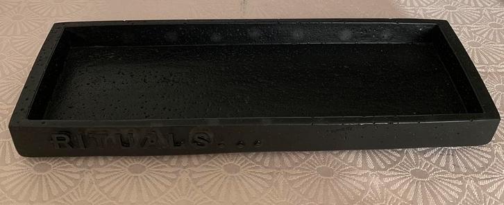 Rituals luxury tray zwart (hout), Huis en Inrichting, Woonaccessoires | Dienbladen, Zo goed als nieuw, Hout, Rechthoekig, Ophalen of Verzenden