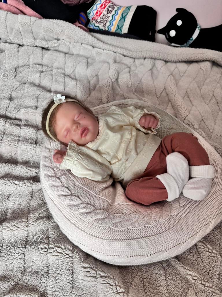 Reborn baby kiara, Verzamelen, Poppen, Ophalen of Verzenden, Nieuw, Pop, Levensecht of Reborn