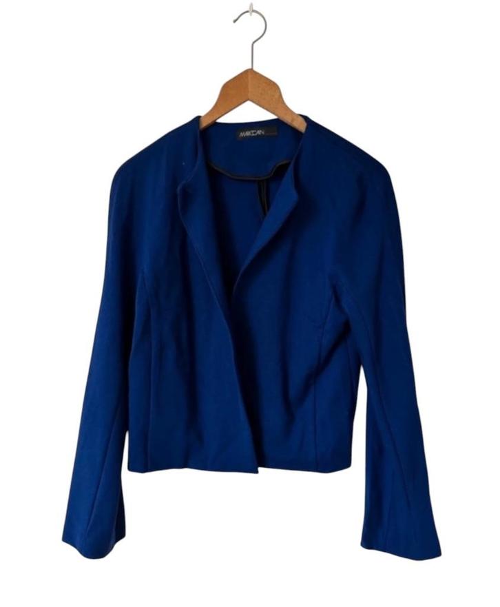 Marc Cain vest S, Kleding | Dames, Truien en Vesten, Zo goed als nieuw, Blauw, Ophalen of Verzenden