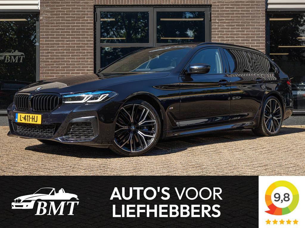 BMW 5 Serie 540i G31 Touring xDrive High Executive M Sport /, Auto's, Automaat, Gebruikt, Zwart, Vierwielaandrijving