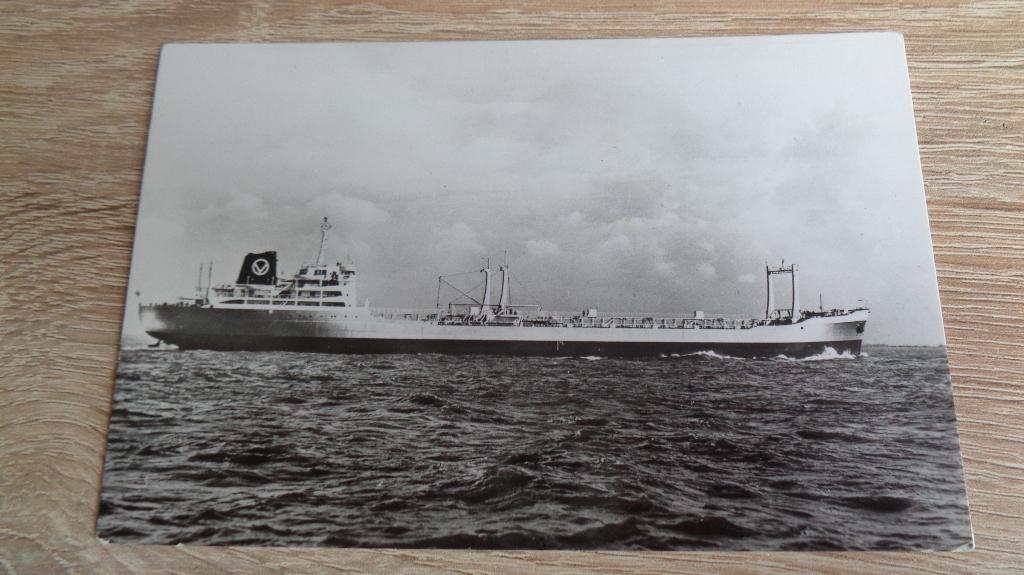 m.t.s. Barendrecht, Verzamelen, Scheepvaart, Verzenden, Zo goed als nieuw, Kaart, Foto of Prent