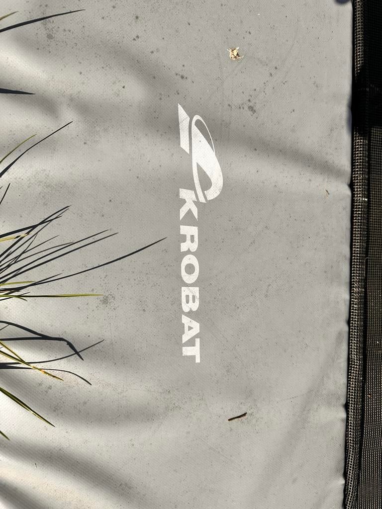 Akrobat Primus inground trampoline 305x430, Ophalen of Verzenden, Gebruikt