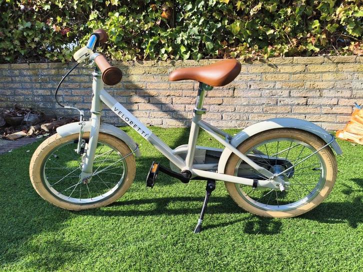 Veloretti Maxi (Pebble Grey), Fietsen en Brommers, Fietsen | Kinderfietsjes, Gebruikt, 16 tot 20 inch, Zijwieltjes, Ophalen of Verzenden