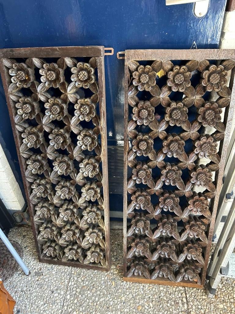 antieke Houten panelen, Antiek en Kunst, Curiosa en Brocante, Ophalen