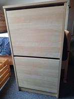 IKEA Bissa schoenenkast met 2 dubbele lades, Huis en Inrichting, Kasten | Schoenenkasten, Ophalen, Gebruikt