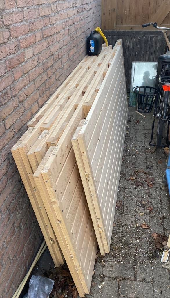 Mooie houten planken schotten., Ophalen, Zo goed als nieuw, 250 cm of meer, Planken