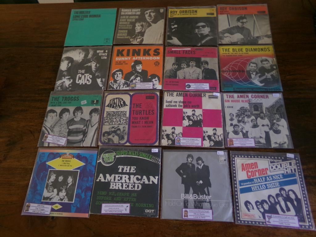 Top Collectie Verzameling van 900 singles jaren 60 / 70, Ophalen, Gebruikt, Overige genres
