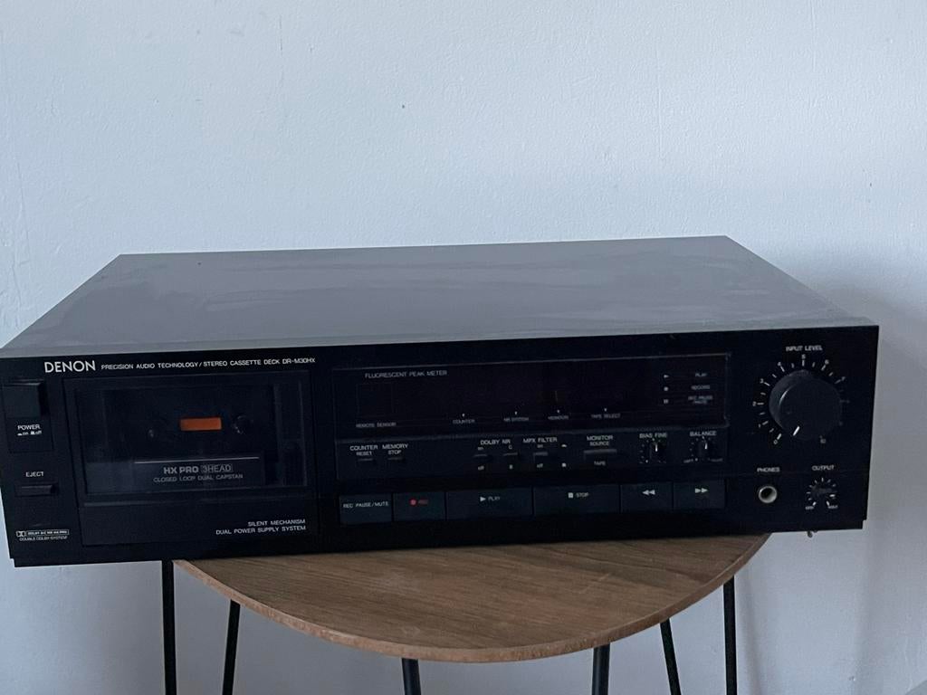 Denon DR-M30HX Cassettedeck - High-end HiFi Serie, Ophalen of Verzenden, Enkel, Denon, Tiptoetsen