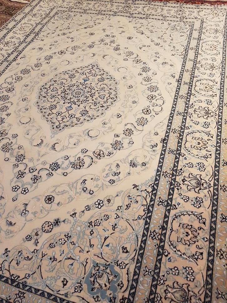 Perzisch Nain 9la met zijde Maat.2.00x3.00 Korting 50%, Huis en Inrichting, Stoffering | Tapijten en Kleden, Nieuw, 150 tot 200 cm