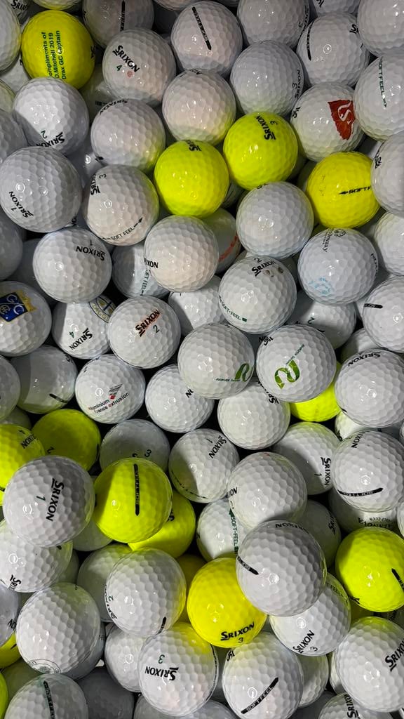 Srixon Z star xv golfballen 50 stuks, Ophalen of Verzenden, Zo goed als nieuw, Bal(len)