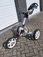 Clicgear 3.5+ Golftrolley - Wit/Zwart, Ophalen of Verzenden, Gebruikt, Golfkar, Overige merken